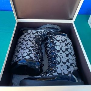 Coach leatherware-boots